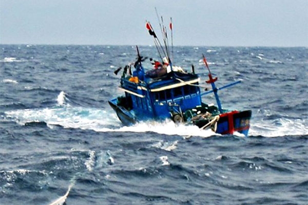 Cứu sống ngư dân bị sóng đánh chìm, trôi dạt 40 km