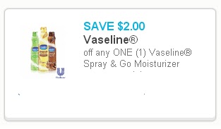 Coupon STL: $2/1 Vaseline Spray & Go Moisturizer Printable Coupon