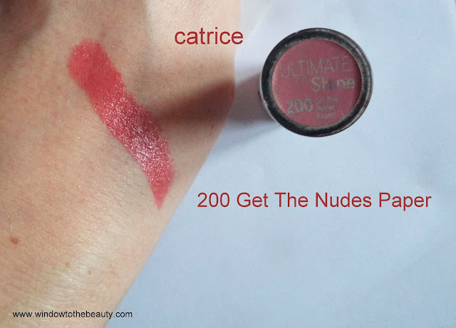 Catrice Ultimate 200 get the nudes paper