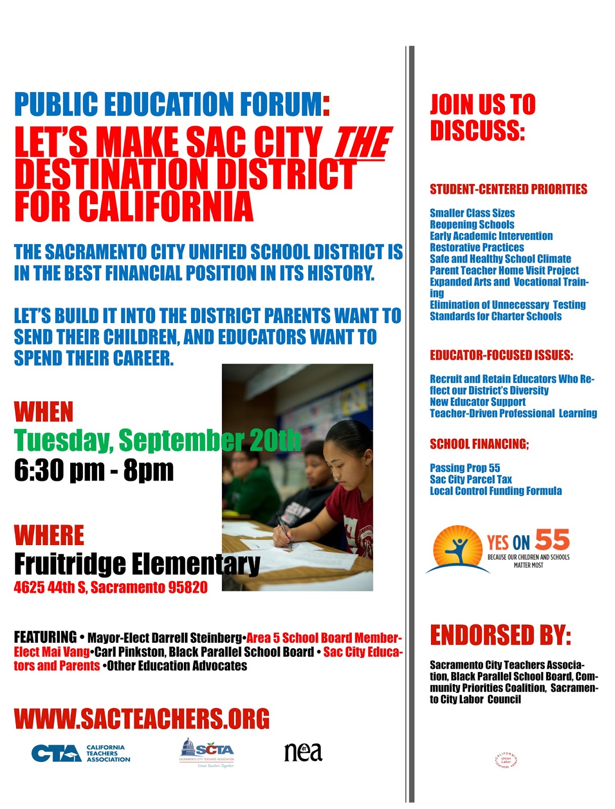 Choosing Democracy Public Education Forum Sacramento