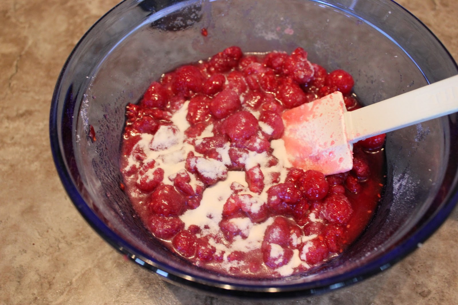 Sisters Luv 2 Cook Super Easy Raspberry Freezer Jam