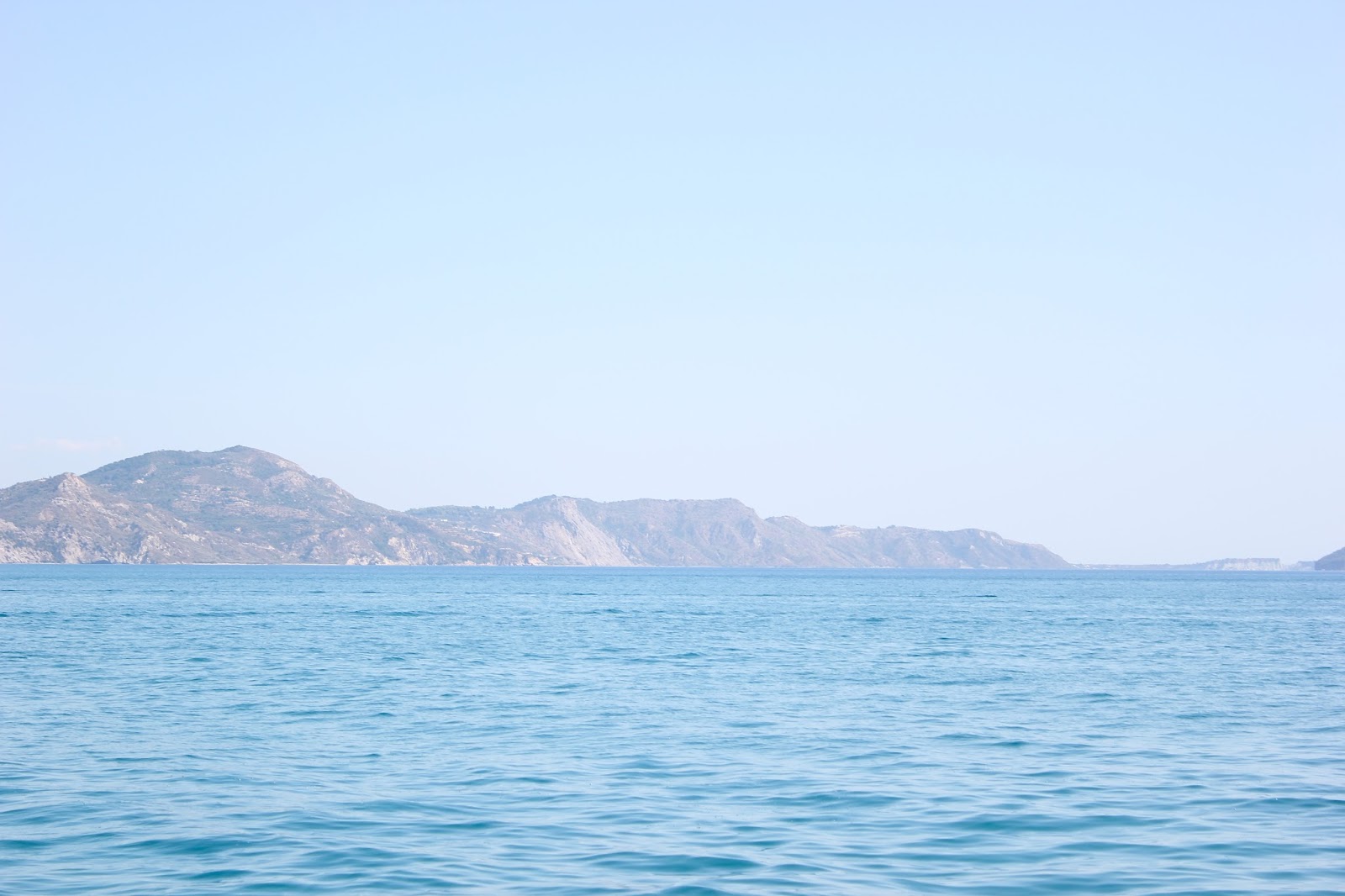 Georgie Minter-Brown blogger actress travel zante tsilivi holiday photo diary sea beach relax boat 