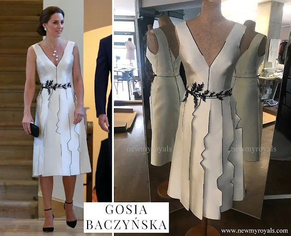 Kate Middleton wore Gosia Baczynska dress
