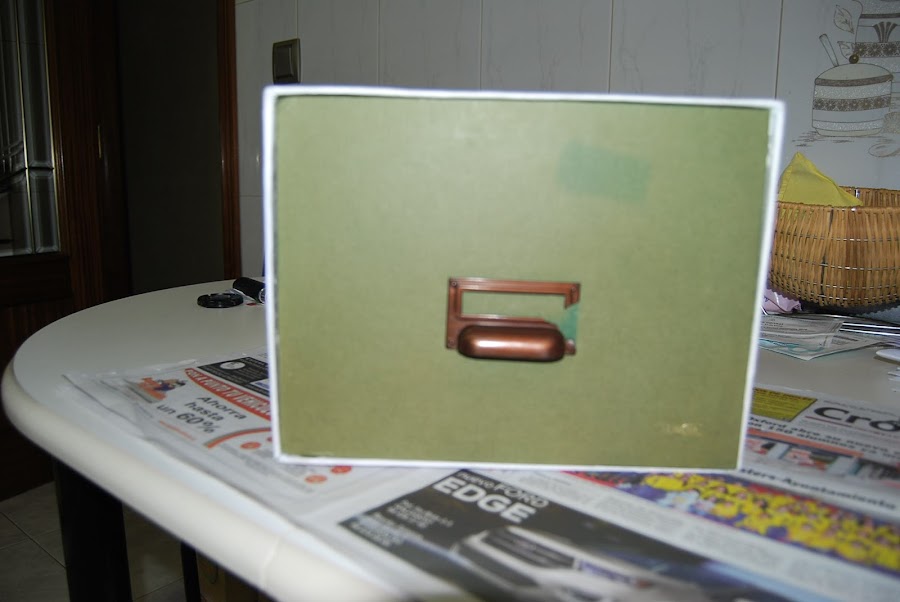 Como hacer una caja de carton para ficheros.
