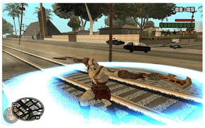 Free GTA San Andreas God of War Mod Download