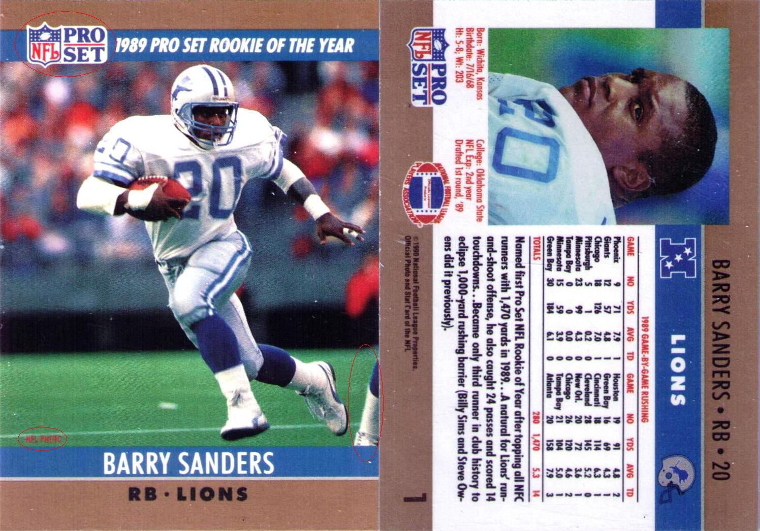 1990 Pro Set Football Building a Master Set Series