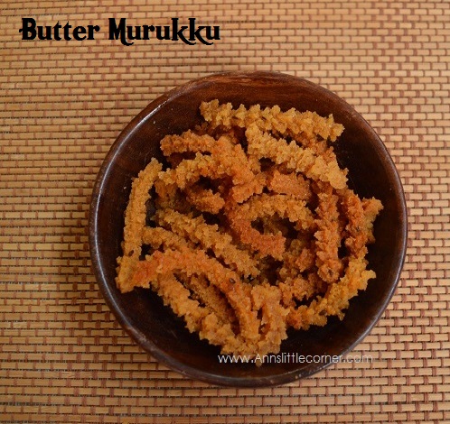 Butter Murukku, Wheat Murukku