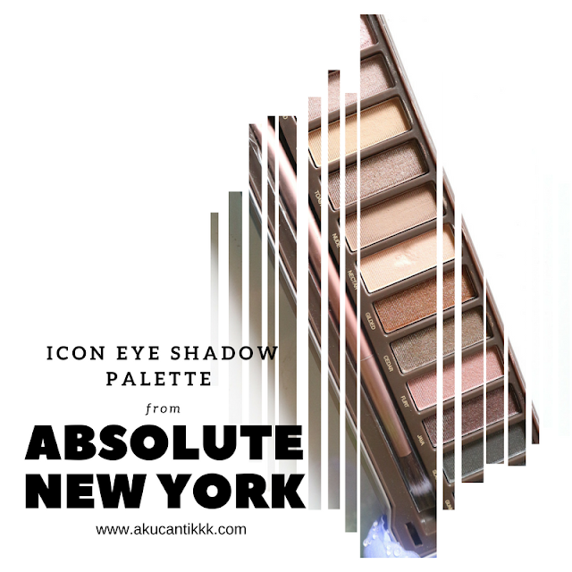 ICON EXPOSED EYESHADOW PALETTE ABSOLUTE NEW YORK 