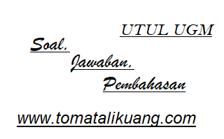 Soal Tes Utul Ugm 2017