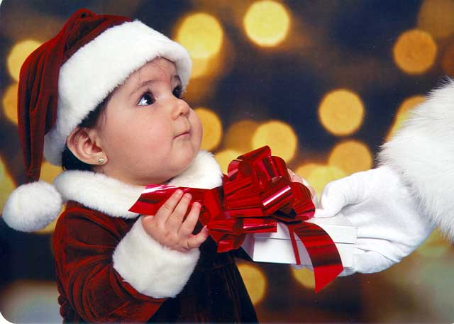 Cute Pictures of Baby Santa Claus ~ Violet Fashion Art