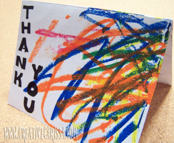 Kids Thank You Cards - Creative Green Living