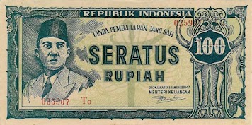 100 Rupiah 1947 (ORI II)