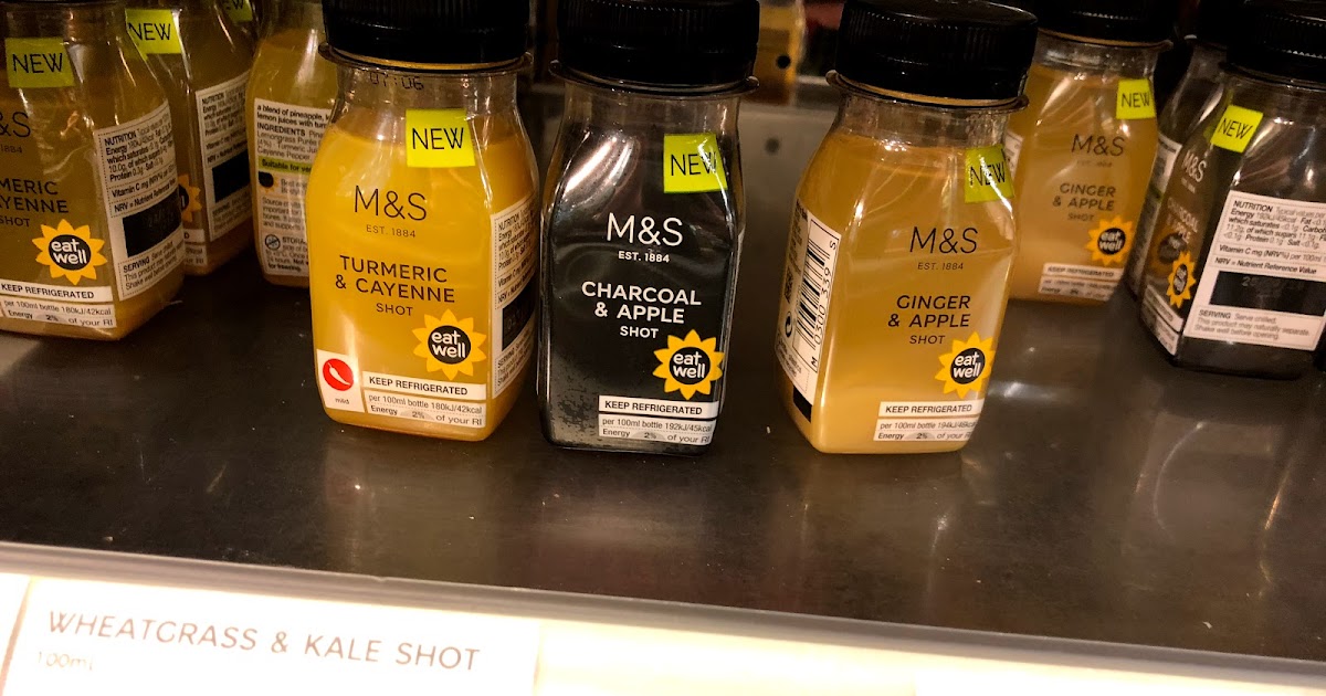 FOODSTUFF FINDS M&S Charcoal & Apple Shot (Marks & Sparks) by NLi10