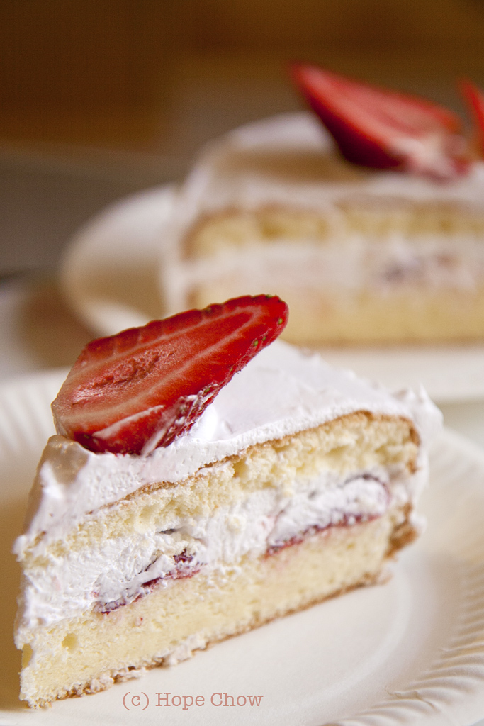 Cook With No Books: Japanese style strawberry shortcake