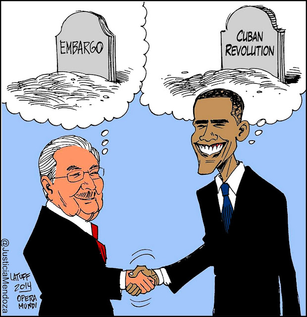 Cuba salió hoy oficialmente de la “lista negra” del terrorismo de EE.UU. US and Cuba new era of peace