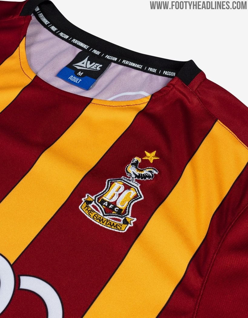 Bradford City 1920 Home Kit Released Footy Headlines
