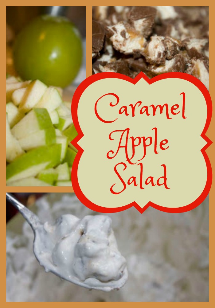 Caramel Apple Salad makes a Wonderful Fall Dessert Life with Moore Babies