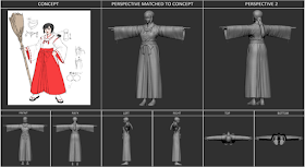 New character design & 3D model