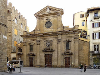 The church of Santa Trinita, where Balodovinetti worked on a number of pieces