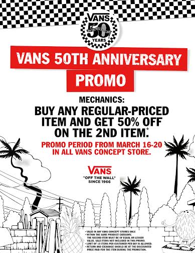 vans promos