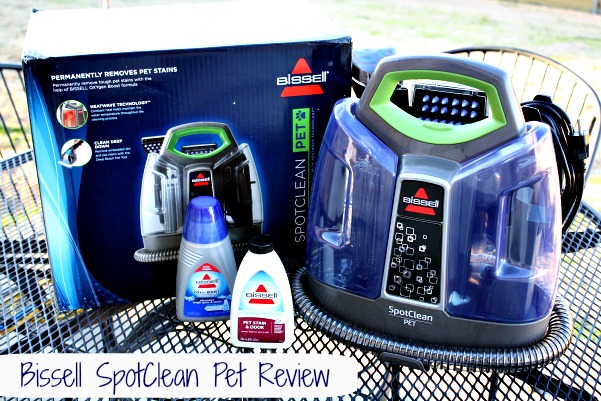 Bissell SpotClean Pet Review {Pet Stains Cleaned Easily} — Mommy's Kitchen