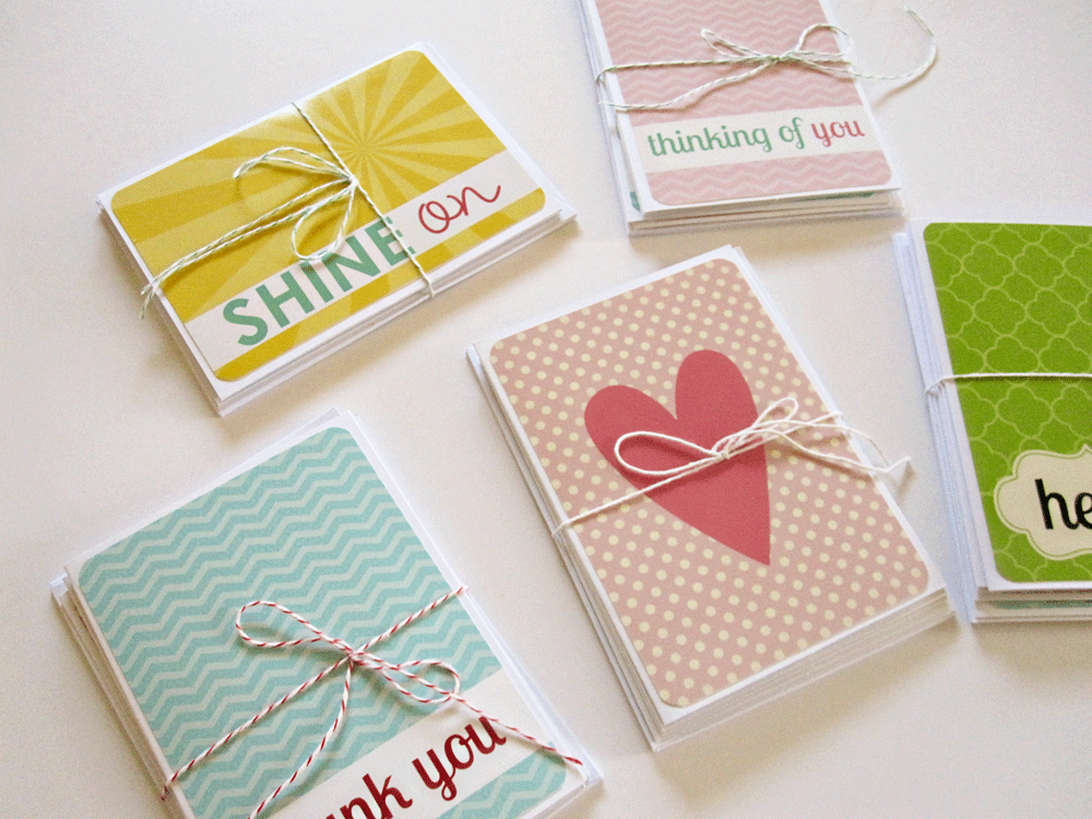 everyday celebrations lovely little 'handmade' cards