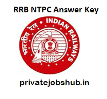 RRB NTPC Answer Key RRB NTPC Answer Key