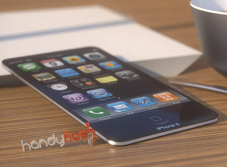 Apple on Apple Iphone 5 Prototype Edgy Unibody