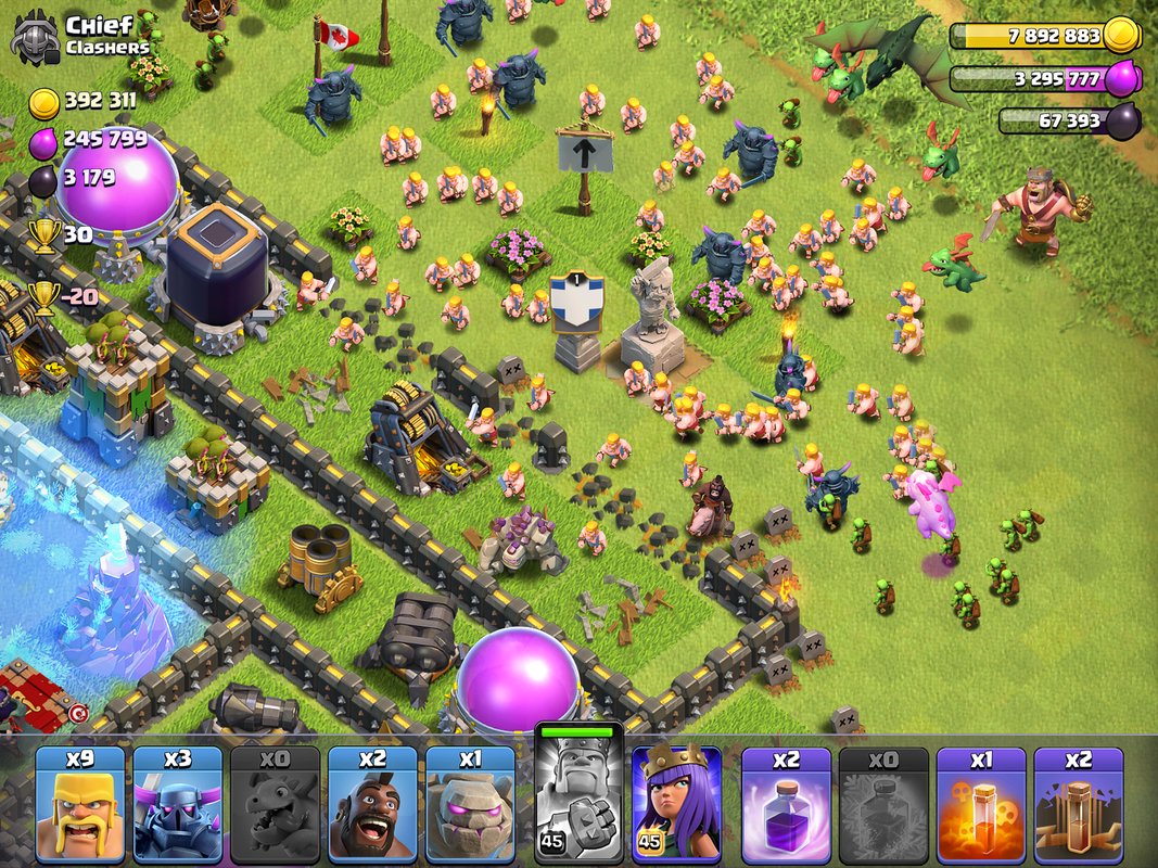 update clash of clans for android