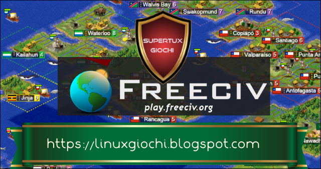 Guida a Freeciv, un grande gioco open source: le meraviglie del mondo. 1 freeciv fp logo