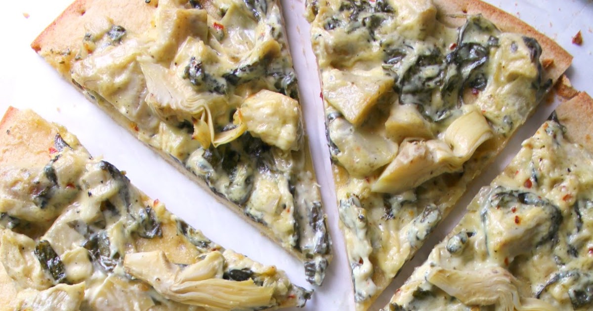 Abbey Carnarvon Vegan Spinach Artichoke Pizza