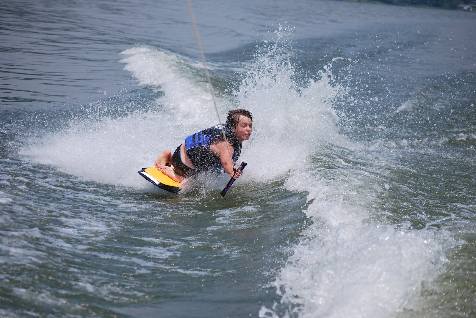 The Warrens Kneeboarding Fun