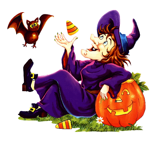 ForgetMeNot: witches with pumpkins