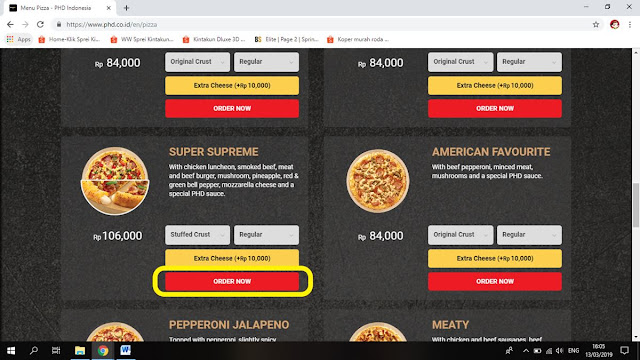 Cara Mudah Order Pizza Hut Delivery Online Cara Mudah Order Pizza Hut Delivery Online