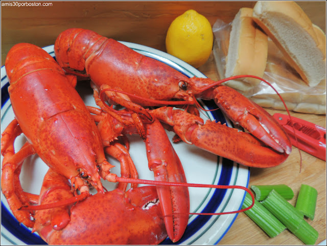 Ingredientes para Elaborar Lobster Rolls
