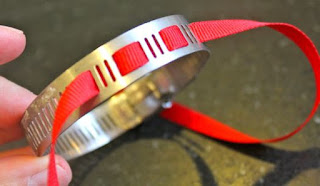 Haz tus Pulseras con Abrazaderas pulsera, reciclar, chatarra, ferretería, abrazaderas, bisutería