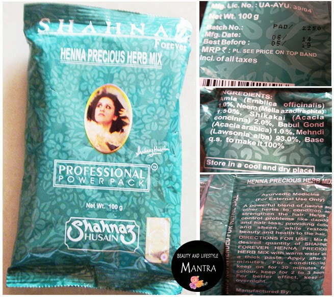 Review // Shahnaz Hussain's Henna Precious Herb Mix - Beauty and Lifestyle  Mantra - India's Top Beauty and Lifestyle Blog