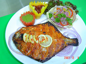 TANDOORI POMFRET (Grilled Pomfret with Indian Spices)