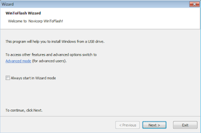 Install Komputer Windows XP WintoFlash Wizard