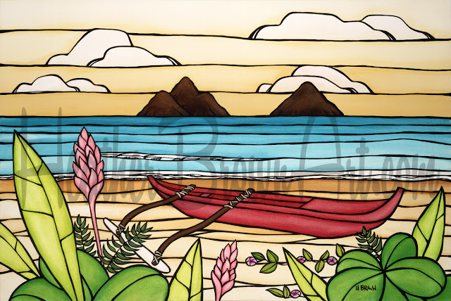 surf art kailua hawaii art