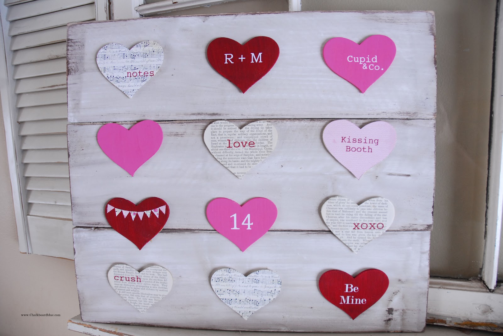 Valentine S Pallet Board Tutorial At Oldsaltfarm Com
