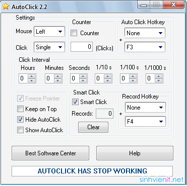 Auto Click 2.2 Free Download Auto Click 2.2 Free Download
