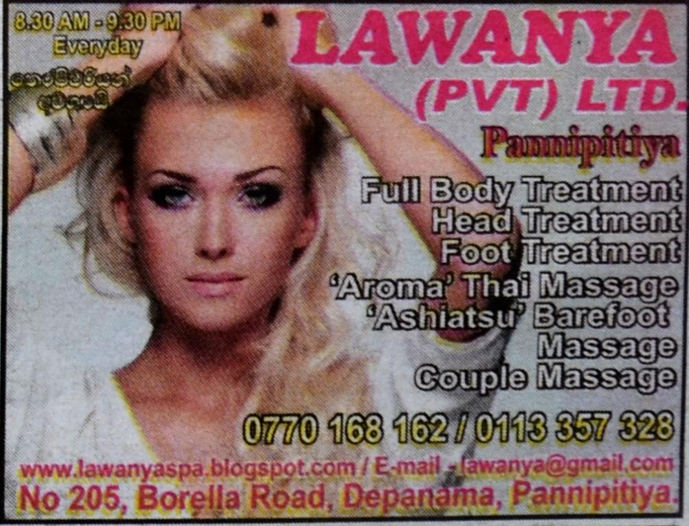 Lanka Spa Advisor Lawanya (Pvt) Ltd Pannipitiya