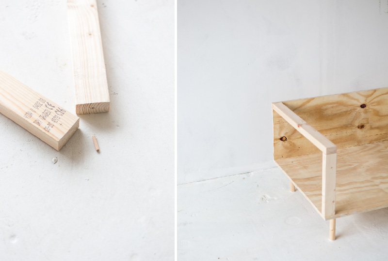 braccioli divano fai da te