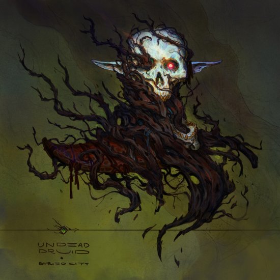 As sombrias ilustrações de fantasia e terror para games de Konstantin Vavilov Konstantin Vavilov artstation arte ilustrações sombrio terror fantasia games diablo book adria buried city
