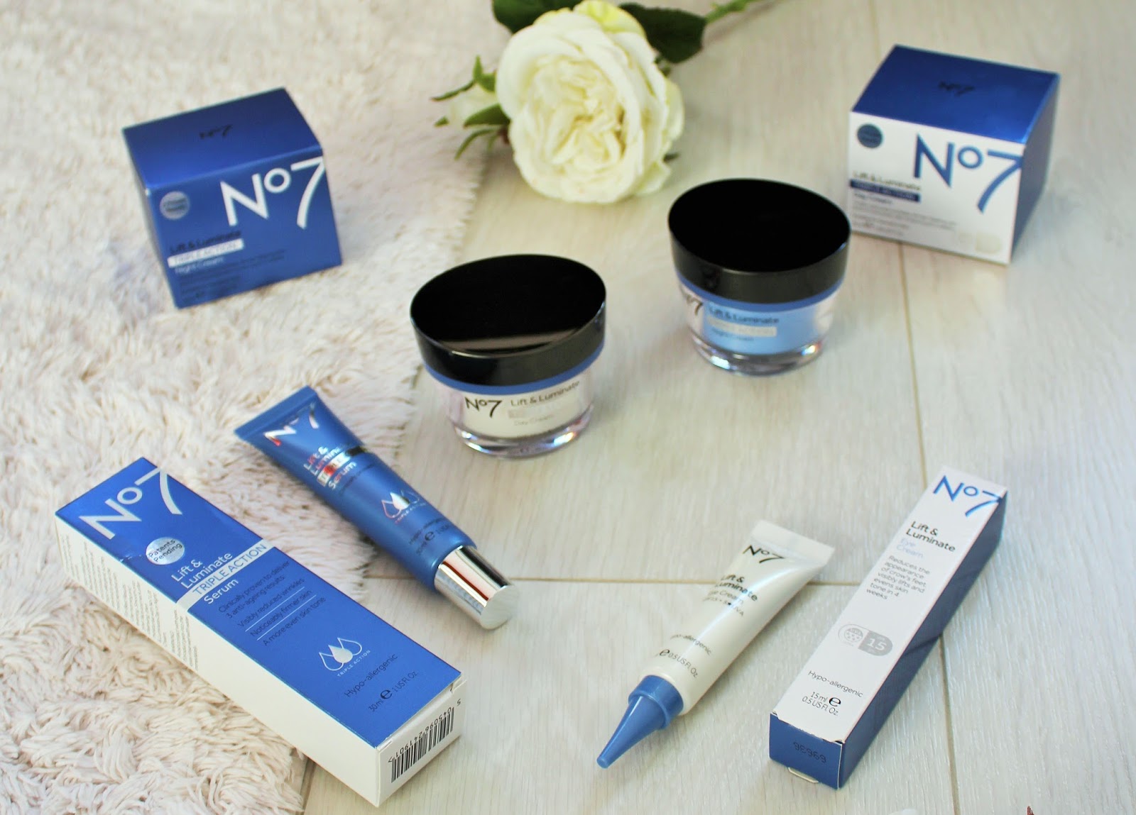 No7 Lift & Luminate Triple Action Range My Verdict Kate Louise Blogs