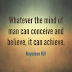 Whatever the mind of man can conceive quote by Napoleon Hill free picture for commercial use