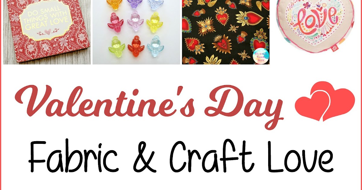 Sew Can Do: Valentine's Day Fabric & Craft Love Giveaway!