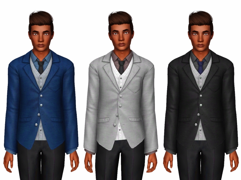 Fitted Suit Jacket For TM