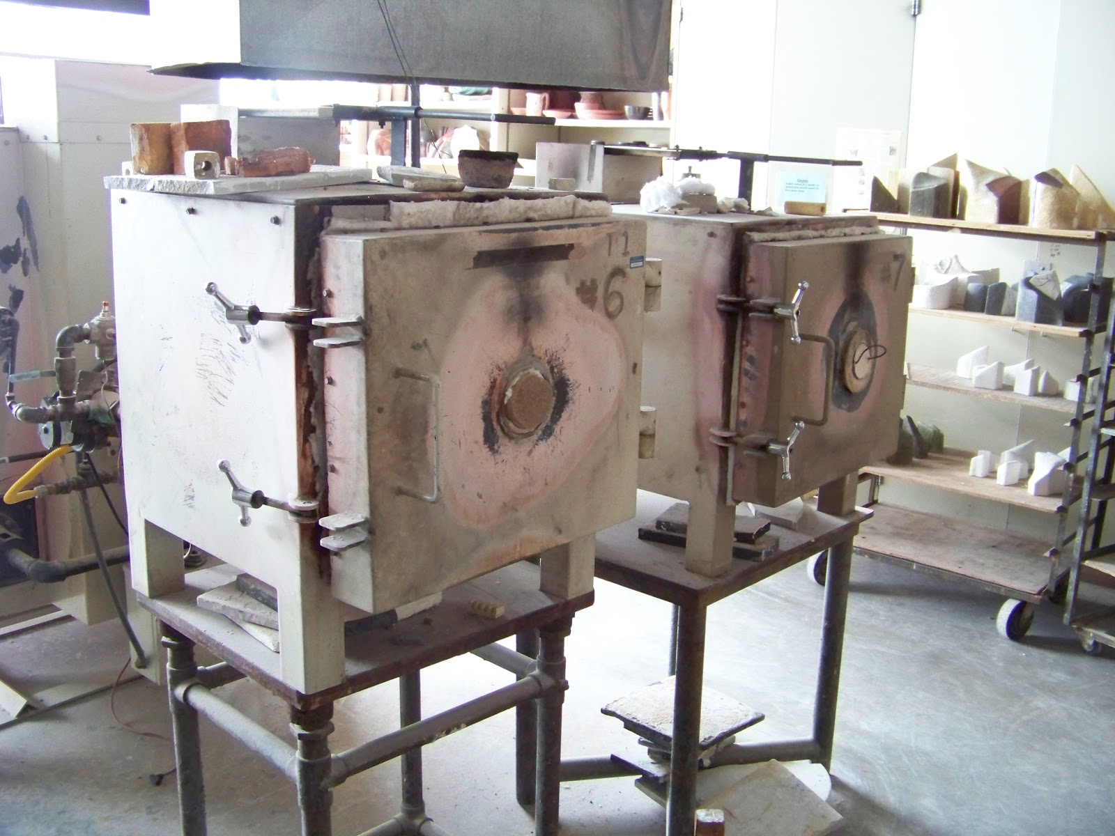 CMU 442 Kiln Construction Jake Allee Down Draft Gas Kilns